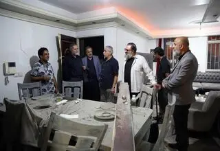 دیدار رائد فریدزاده با سینماگران آسیب دیده از حملات رژیم صهیونیستی