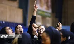 پیروزی بسکتبال زنان استقلال در اولین دیدار پلی آف