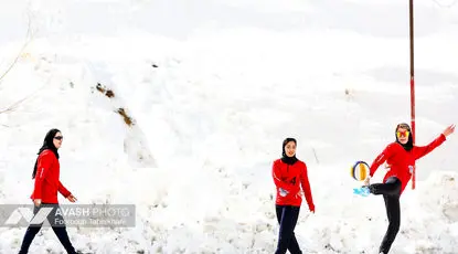  تور ملی والیبال برفی بانوان 