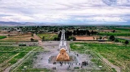 عکس/ نمایی دیدنی و متفاوت از آرامگاه کوروش کبیر در پاسارگاد