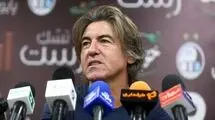 تاکید سرمربی استقلال به برگزاری بازی با فولاد هرمزگان در ساعت ۱۴ امروز