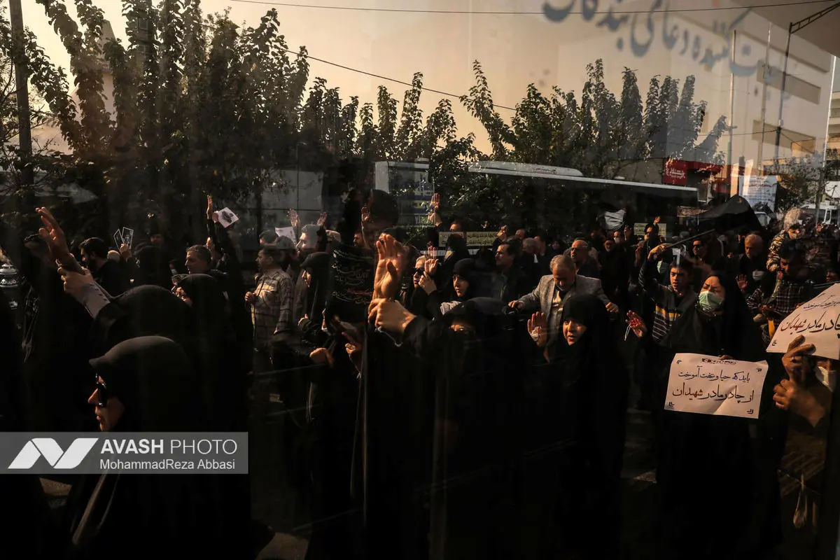 مراسم تشییع پیکرهای ۱۰۰ شهید گمنام - تهران