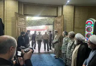  مراسم گرامیداشت شهدای اقتدار ارتش با حضور مقامات برگزار شد