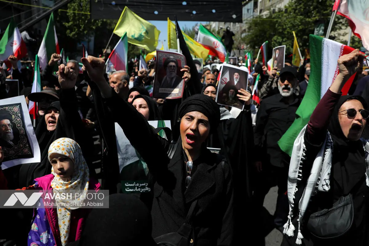 مراسم اربعین رهبر شهید انقلاب در تهران