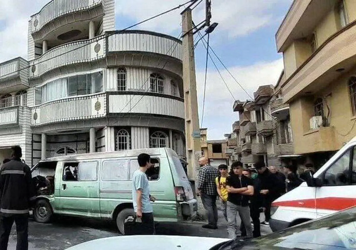 فوت یکی از دانش آموزان حادثه آتشسوزی سرویس مدرسه