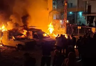 حملات هوایی شبانه صهیونیست‌ها به جنوب لبنان 