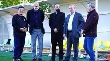برگزاری سومین جلسه تمرینی تیم ملی فوتبال با حضور تاج