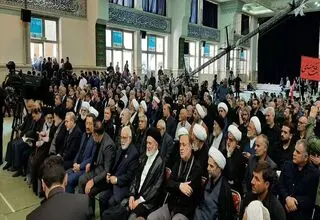 برگزاری آئین بزرگداشت رهبر شهید و خانواده ایشان در مصلی تهران