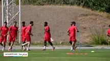 تمرینات پرسپولیسی ها در فیفادی
