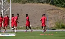 تمرینات پرسپولیسی ها در فیفادی