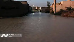 وضعیت قشم بعد از سیل