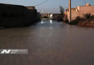 وضعیت قشم بعد از سیل