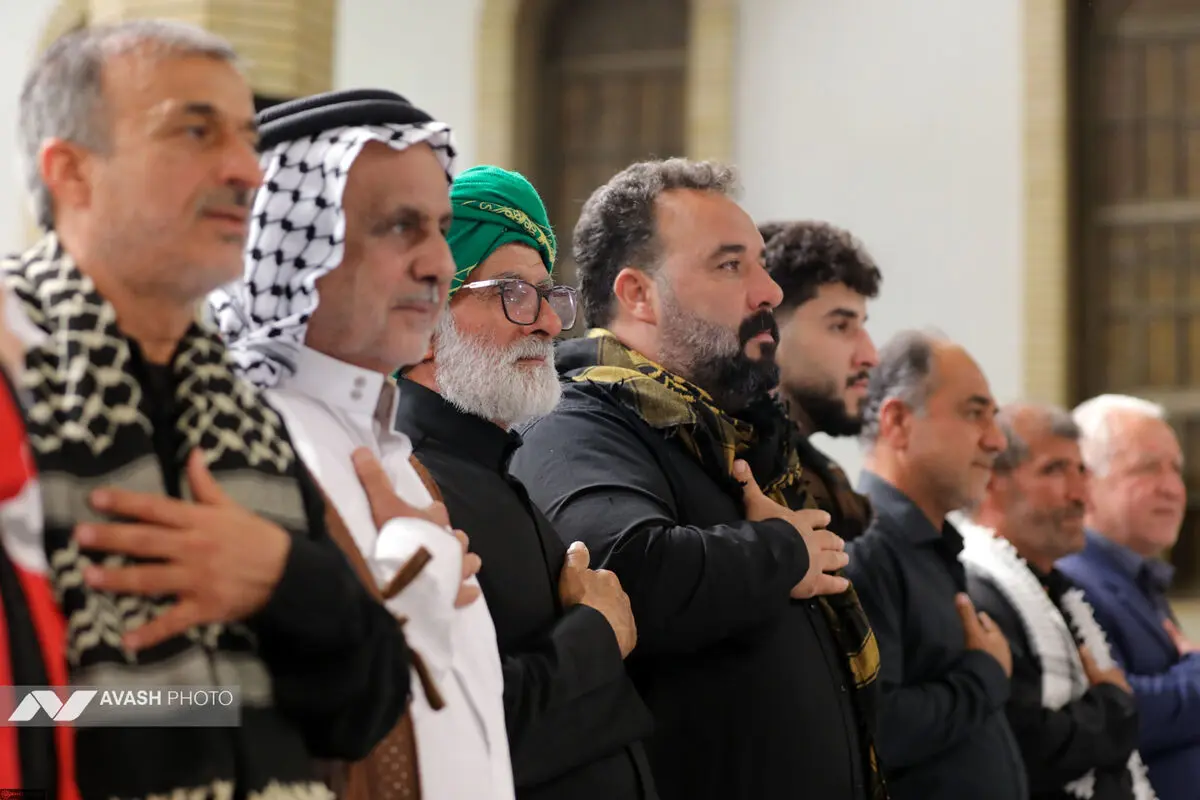 عزاداری شهادت امام رضا (ع) با حضور رهبر انقلاب