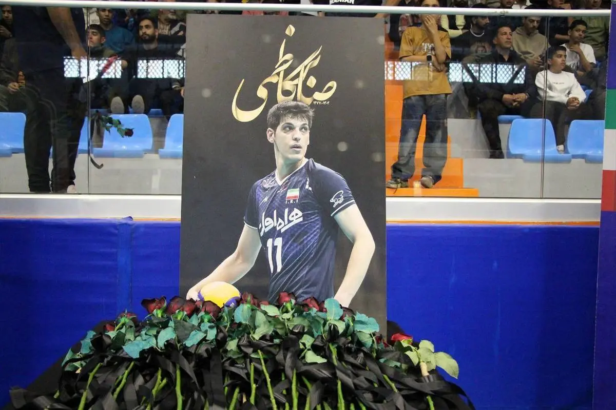 صابر کاظمی بر تارک والیبال  ایران درخشید!