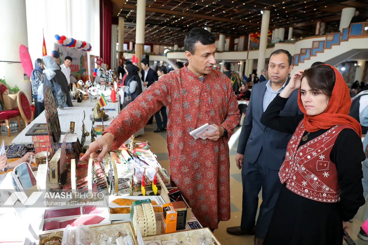 افتتاح پانزدهمین بازارچه دیپلماتیک