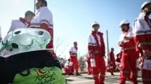 امدادرسانی هلال‌احمر به ۳۴۶ نفر طی ۷۲ ساعت گذشته 