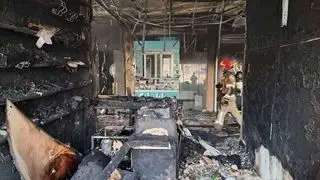 تصاویری دیگر از آتش‌سوزی در پاساژ رحیمیان تهرانسر /ببینید