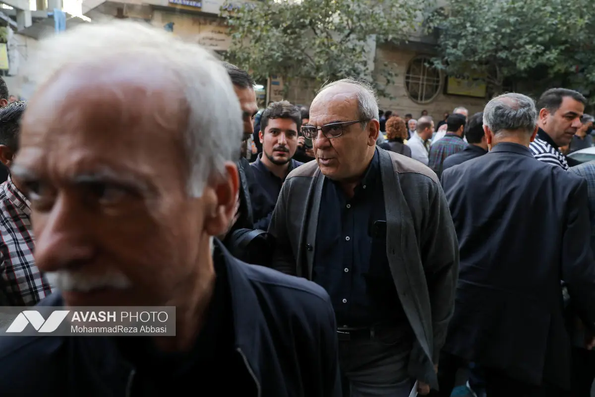 مراسم ترحیم سیدمحمد تاج‌زاده