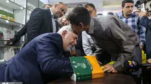 حضور محمد جواد ظریف در نمایشگاه بین المللی کتاب تهران