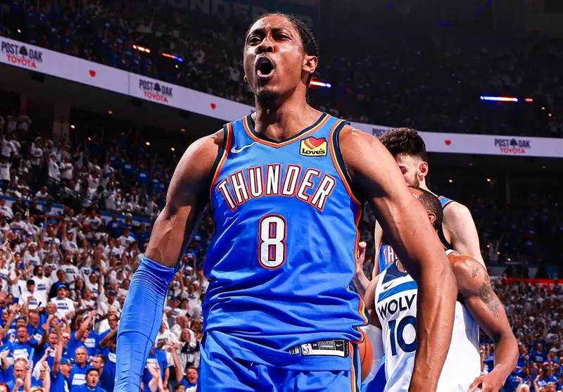 صعود تاندِر به فینال NBA با برتری قاطع مقابل مینهسوتا