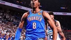 صعود تاندِر به فینال NBA با برتری قاطع مقابل مینه‌سوتا
