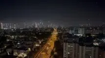 تصاویری از ستون دود در پی انفجار دقایقی پیش در حوالی مهرآباد تهران