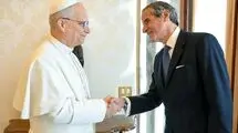 گروسی با پاپ لئو چهاردهم دیدار کرد