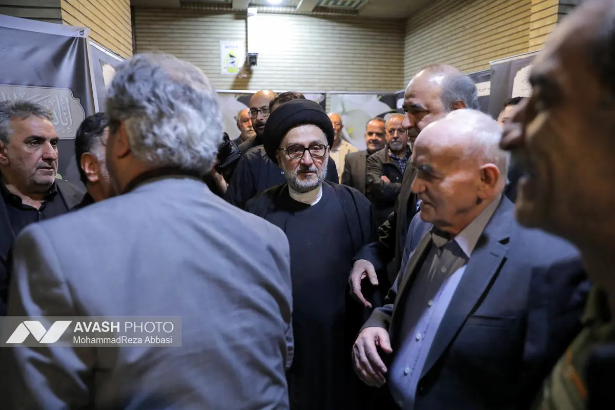 مراسم ترحیم سیدمحمد تاج‌زاده