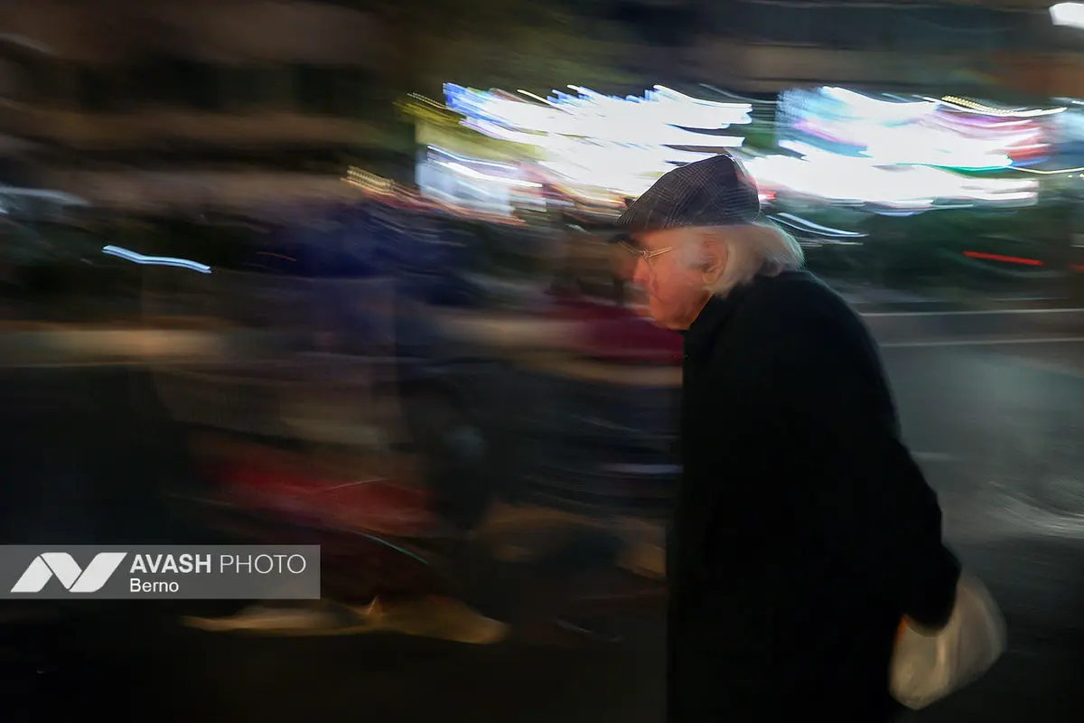 حال و هوای شب کریسمس - تهران