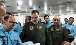 فرمانده نیروی هوایی ارتش وضعیت آمادگی عملیاتی پایگاه شهید دوران را ارزیابی کرد