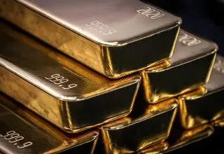 افزایش قیمت هر اونس طلا در معاملات روز چهارشنبه بازار جهانی