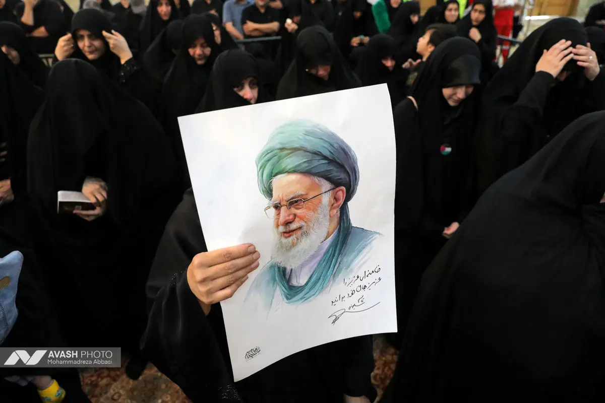 تشییع پیکر دکتر محمدمهدی طهرانچی در حرم حضرت عبدالعظیم حسنی (ع)