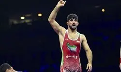 سعید اسماعیلی نماینده کشتی فرنگی ایران در قهرمانی جهان 