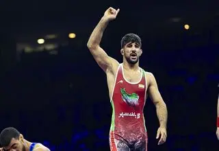 سعید اسماعیلی نماینده کشتی فرنگی ایران در قهرمانی جهان 