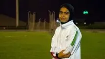 کسب مقام سوم شه پری در ۳۰۰۰ متر