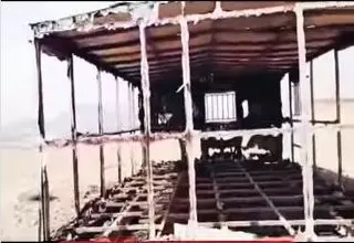 به آتش کشیدن کانکس محیطبانان توسط شکارچیان متخلف