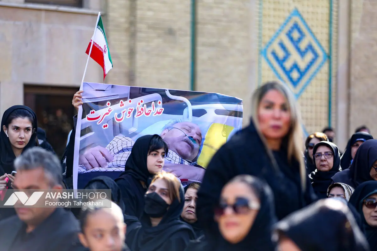 تشییع پیکر محمد کاسبی