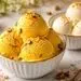 طرز تهیه بستنی سنتی زعفرانی بدون دستگاه و بدون ثعلب