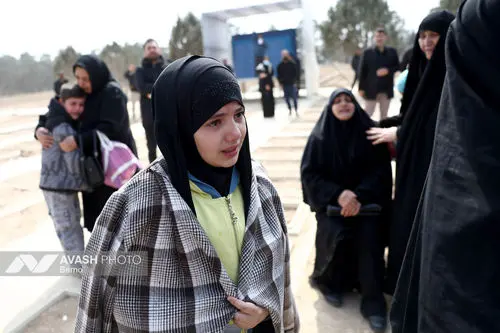 مراسم خاکسپاری پیکر شهدای تجاوز آمریکا و رژیم صهیونیستی - تهران