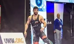 پیروزی قاطع قاسم‌پور در گام اول کشتی قهرمانی جهان