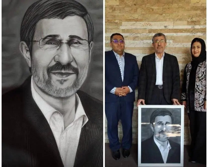 کادو برای محمود احمدی نژاد در روز تولدش 