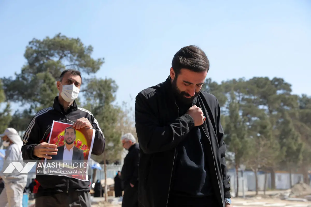 وداع با پیکر شهدای حملات صهیونی-آمریکایی