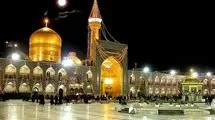 تیم ملی والیبال در حرم امام رضا (ع)