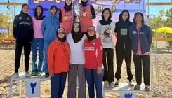 گلستان قهرمان والیبال ساحلی دختران زیر ۱۸ سال کشور شد
