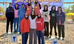 گلستان قهرمان والیبال ساحلی دختران زیر ۱۸ سال کشور شد