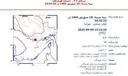 زلزله ۴.۲ ریشتری هرمزگان را لرزاند