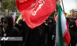 مراسم عزاداری روز تاسوعا در تهران