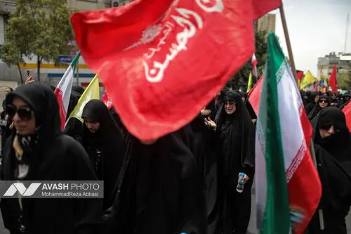 مراسم عزاداری روز تاسوعا در تهران