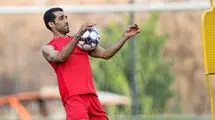 پایان کار امیری در تمرینات پرسپولیس