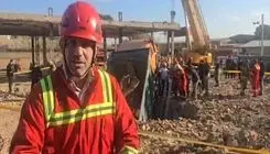 ملکی در سانحه سقوط کامیون دو کارگر جان باختند
